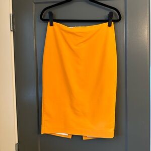 Yellow Pencil Skirt - Knee-Length 💛